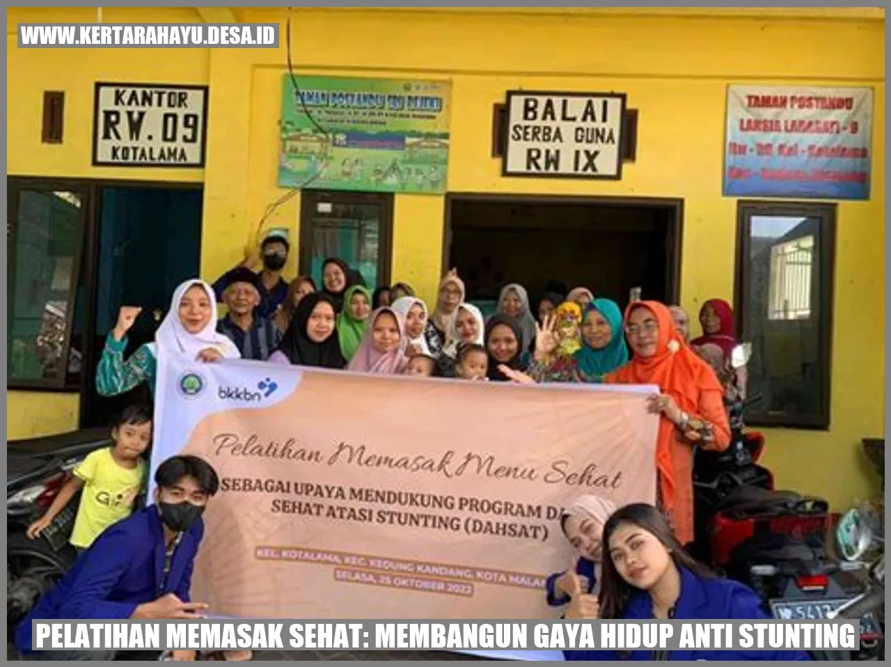 Pelatihan Memasak Sehat: Membangun Gaya Hidup Anti Stunting