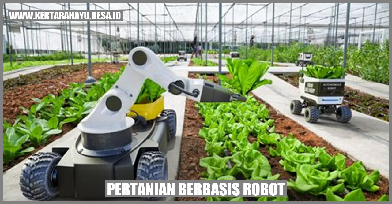 Pertanian Berbasis Robot