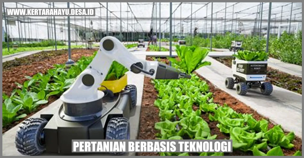 pertanian berbasis teknologi